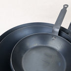 Poêle tôle d'acier "la Lyonnaise" De Buyer
