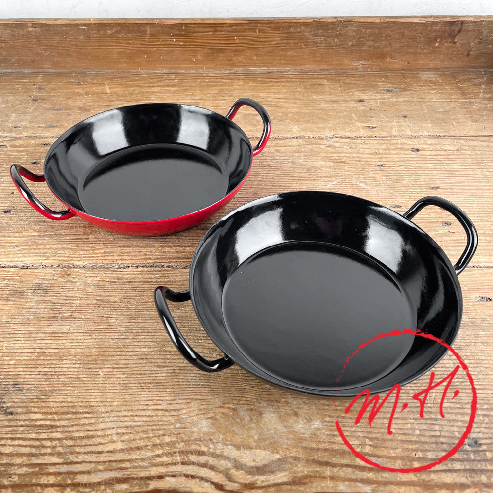 Poêle wok à 2 anses en émail Ø20 cm