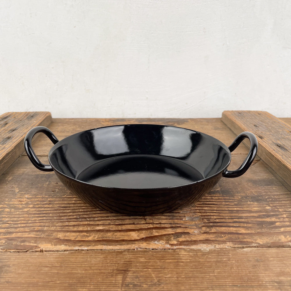 Poêle wok à 2 anses en émail Ø20 cm