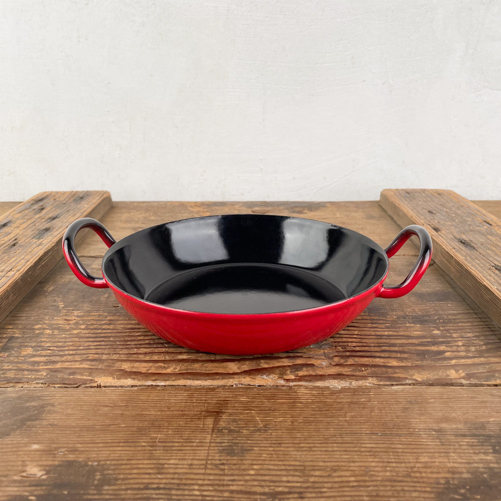 Poêle wok à 2 anses en émail Ø20 cm