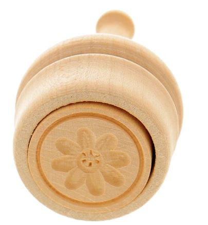 Poinçon à beurre en bois