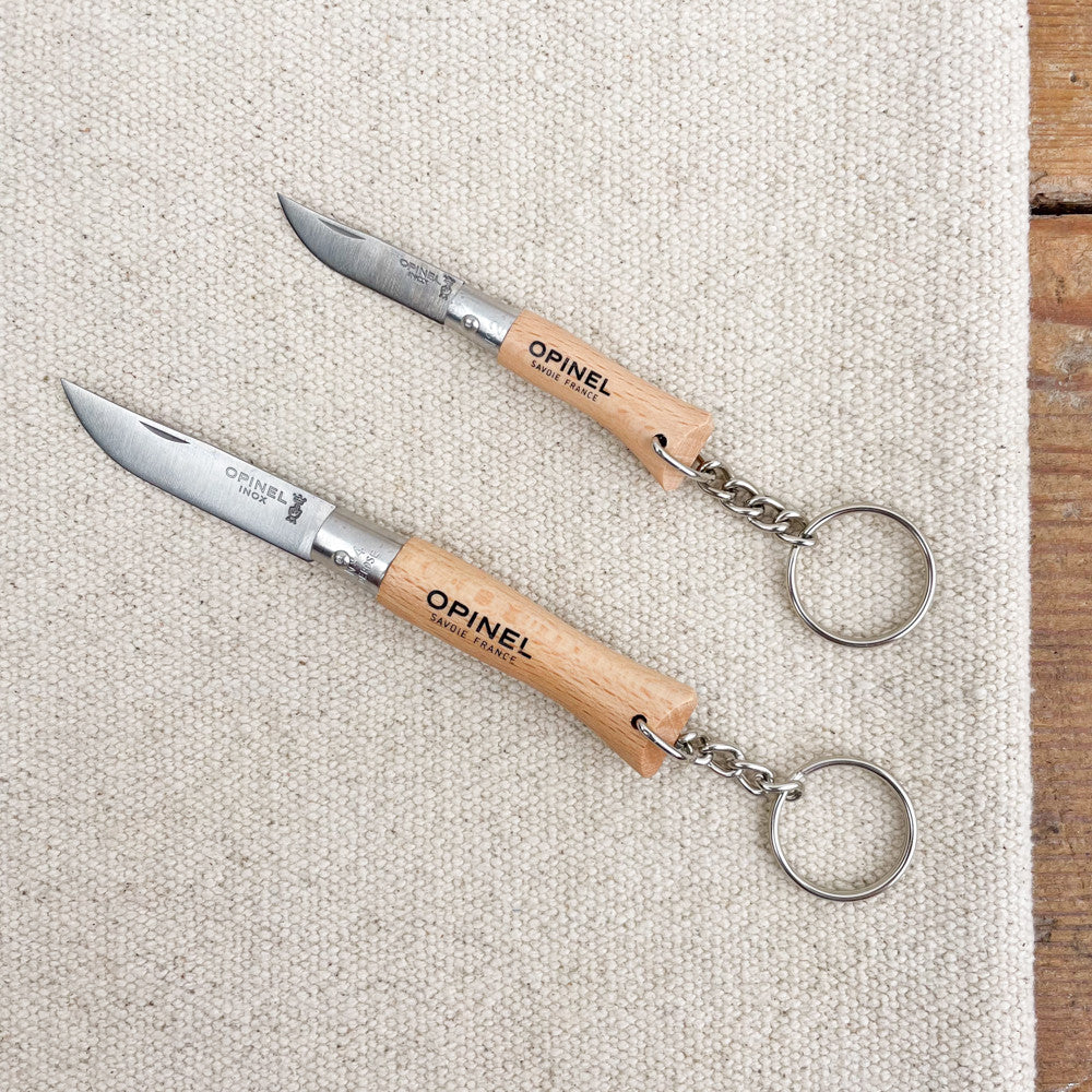 Porte-clés Opinel Inox n°2 et n°4