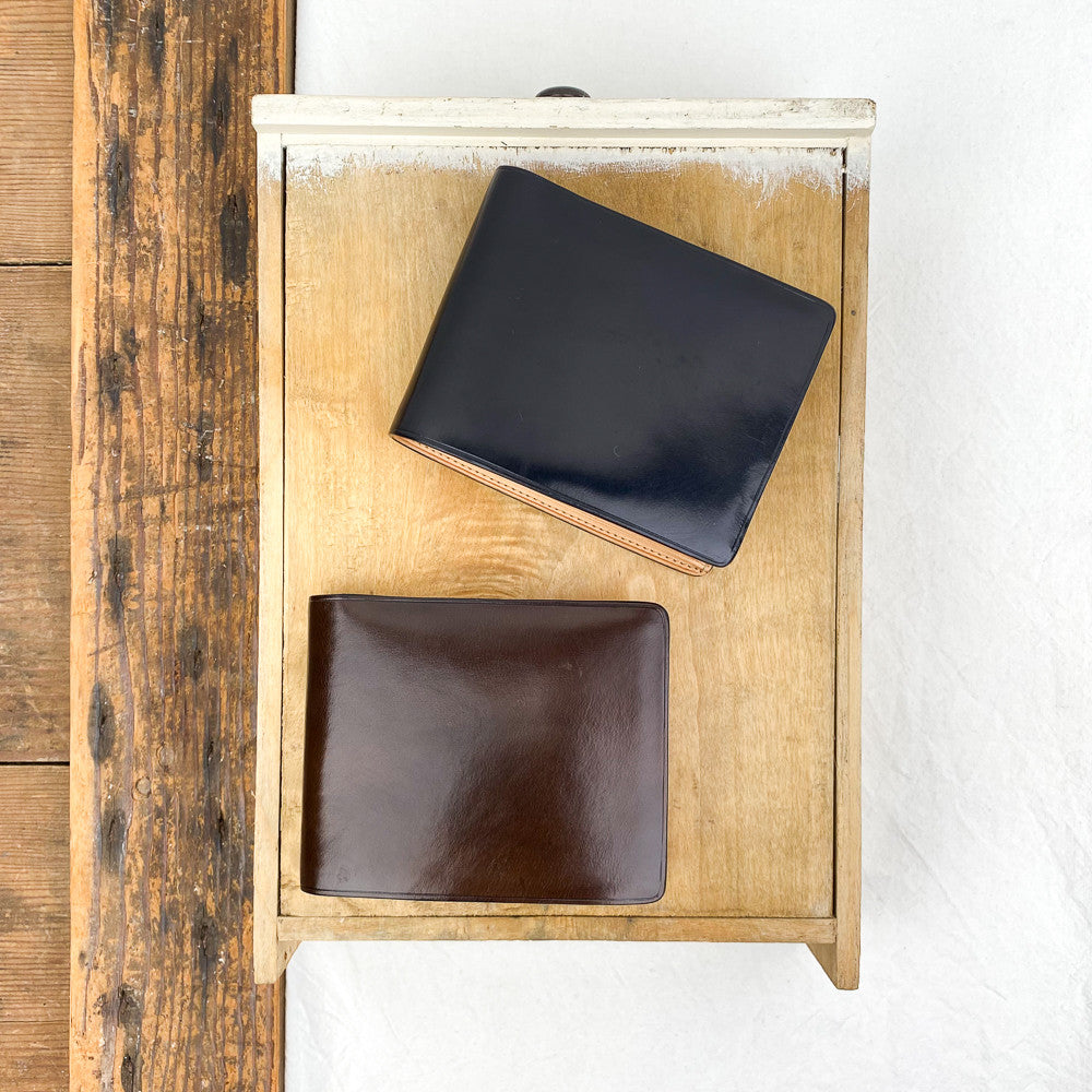 Porte-feuille en cuir italien