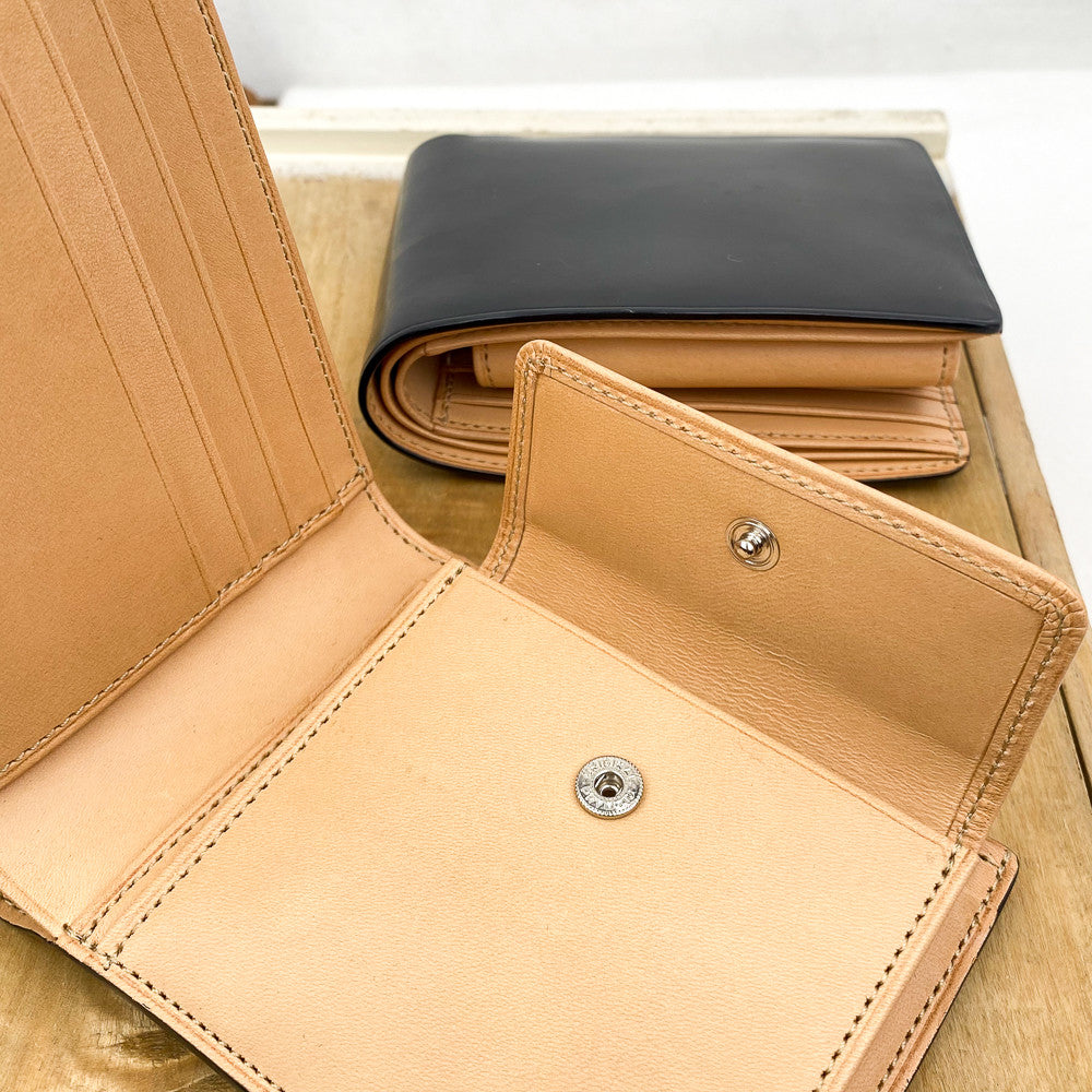 Porte-feuille en cuir italien