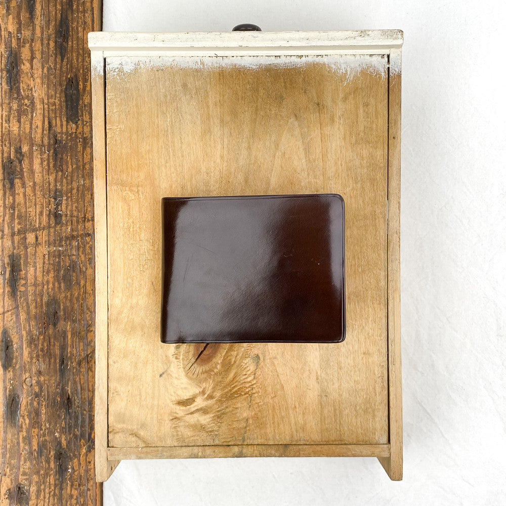 Porte-feuille en cuir italien