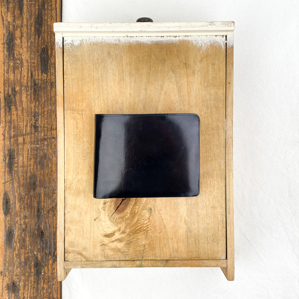 Porte-feuille en cuir italien