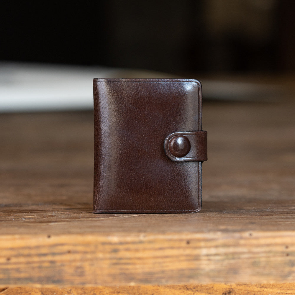 Porte-photos double en cuir
