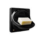 Porte-savon mural en porcelaine