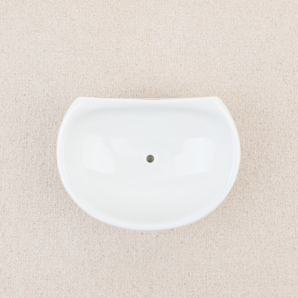 Porte-savon mural en porcelaine