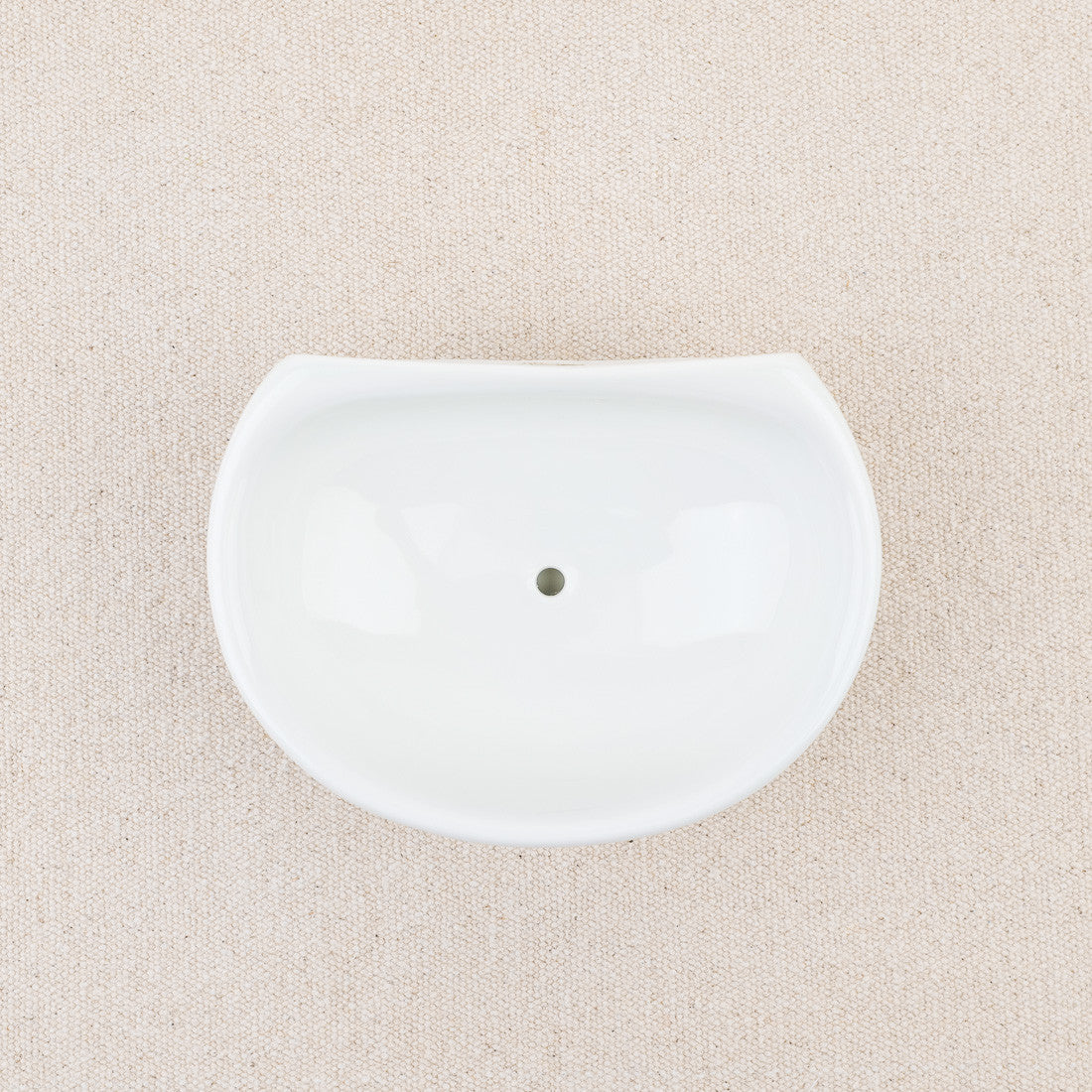 Porte-savon mural en porcelaine