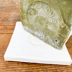 Porte-savon tomette émaillée blanche Maison Empereur