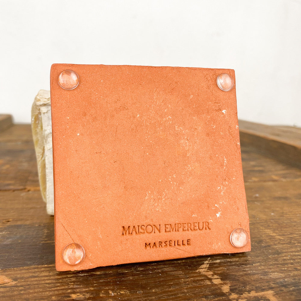 Porte-savon tomette émaillée Maison Empereur