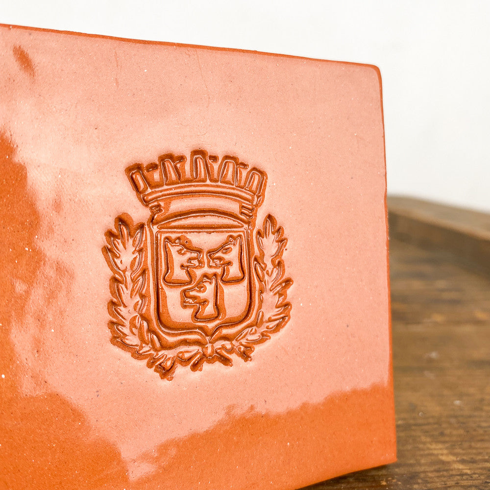 Porte-savon tomette émaillée Maison Empereur