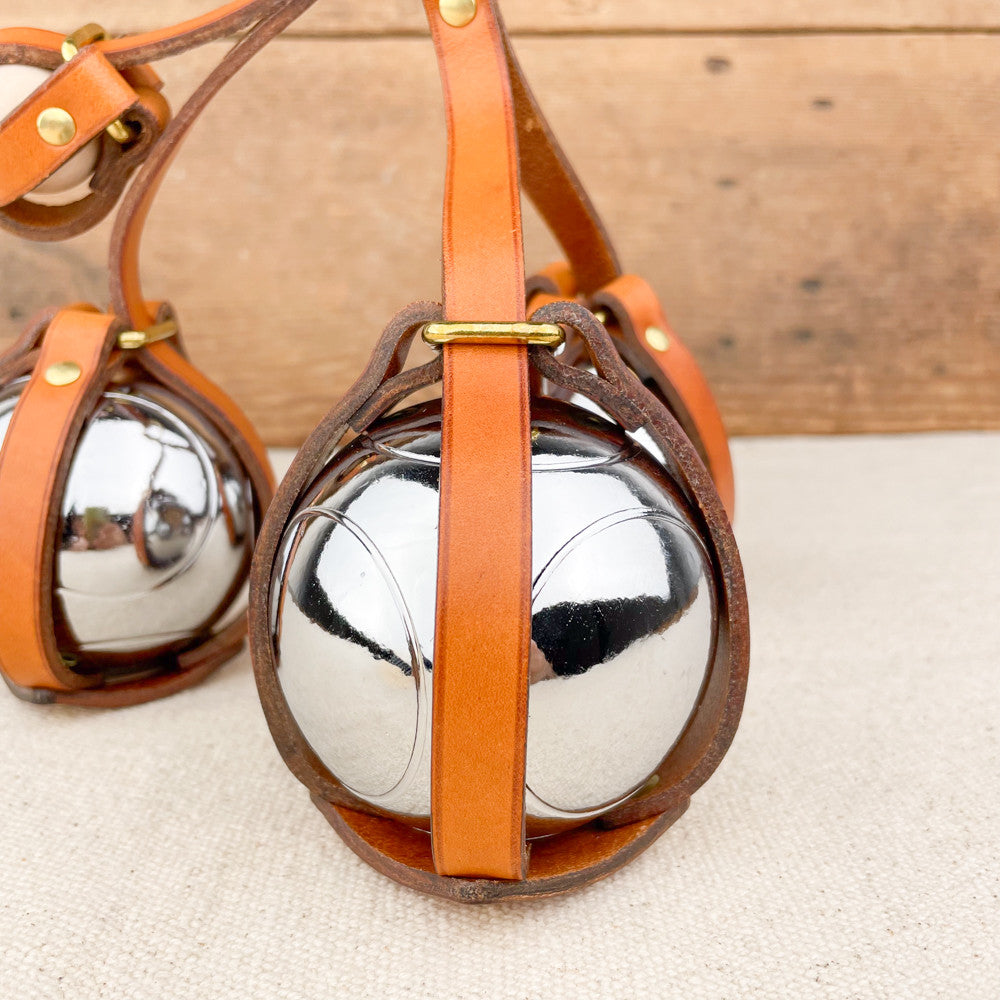 Porte-triplette en cuir
