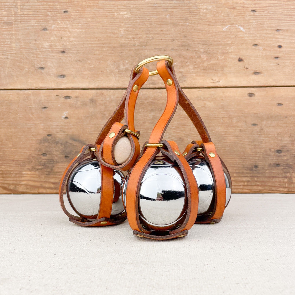 Porte-triplette en cuir