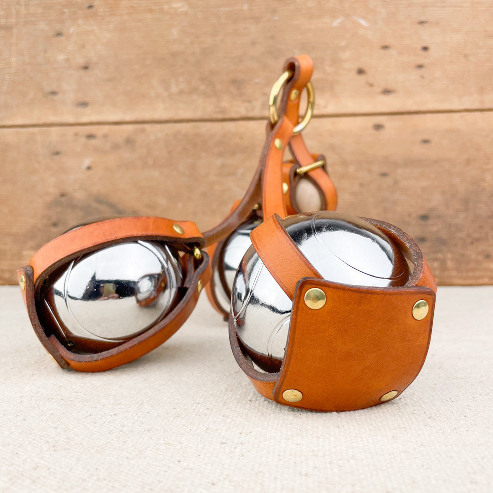 Porte-triplette en cuir
