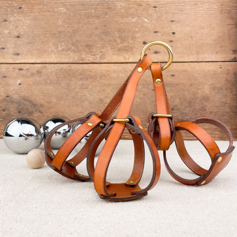 Porte-triplette en cuir