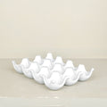 Porte-œufs en porcelaine