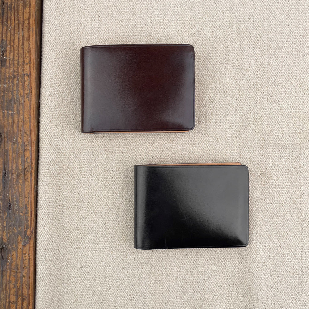 Porte cartes en cuir 6 cartes et billets