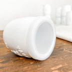 Pot de yaourt en porcelaine