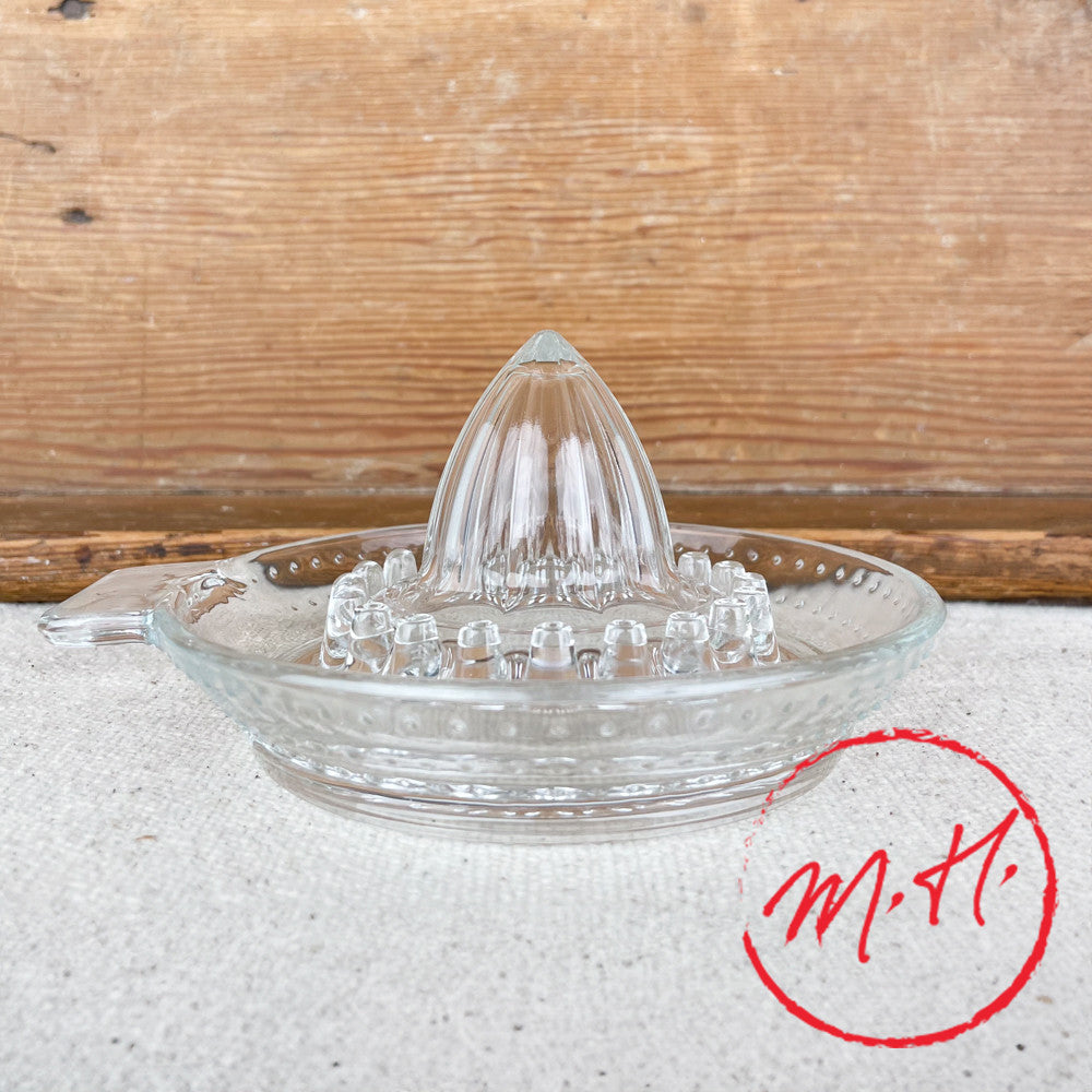 Presse-citron en verre
