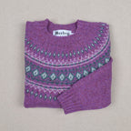 Pull écossais à chevrons 15 couleurs