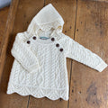 Pull irlandais à capuche bébé 12/18 mois