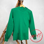 Pull marin vert