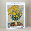 Puzzle fleurs d'artichaut Claude Monet 1000 pcs