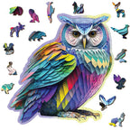 Puzzle Hibou bois 150 pièces