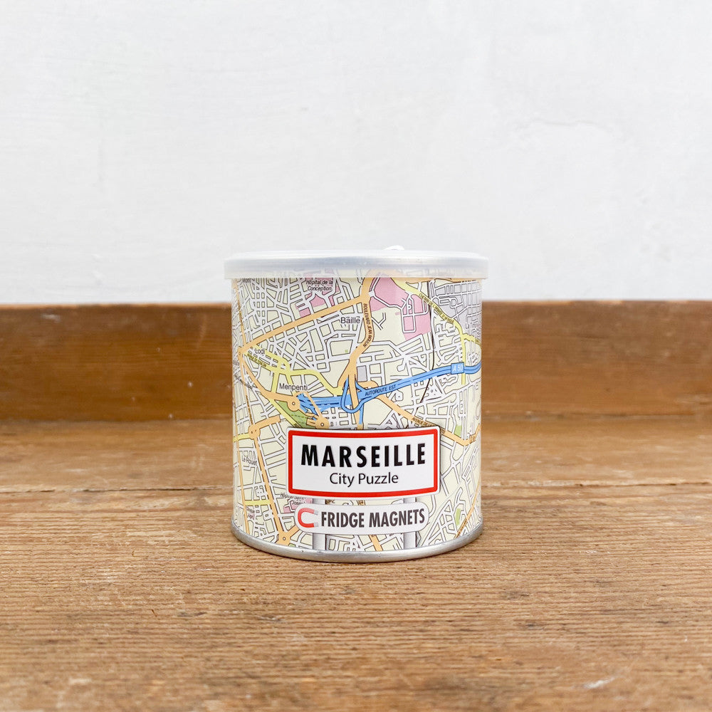Puzzle magnétique Carte des villes - 100 pièces
