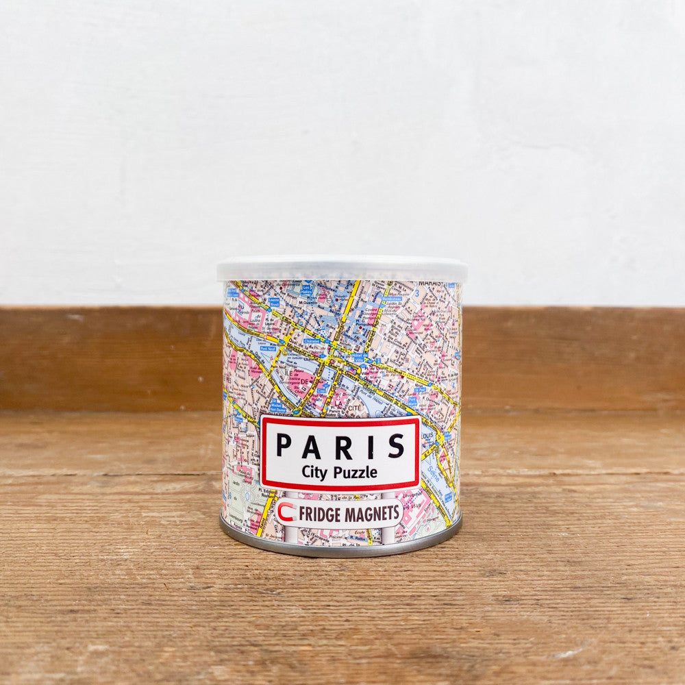 Puzzle magnétique Carte des villes - 100 pièces