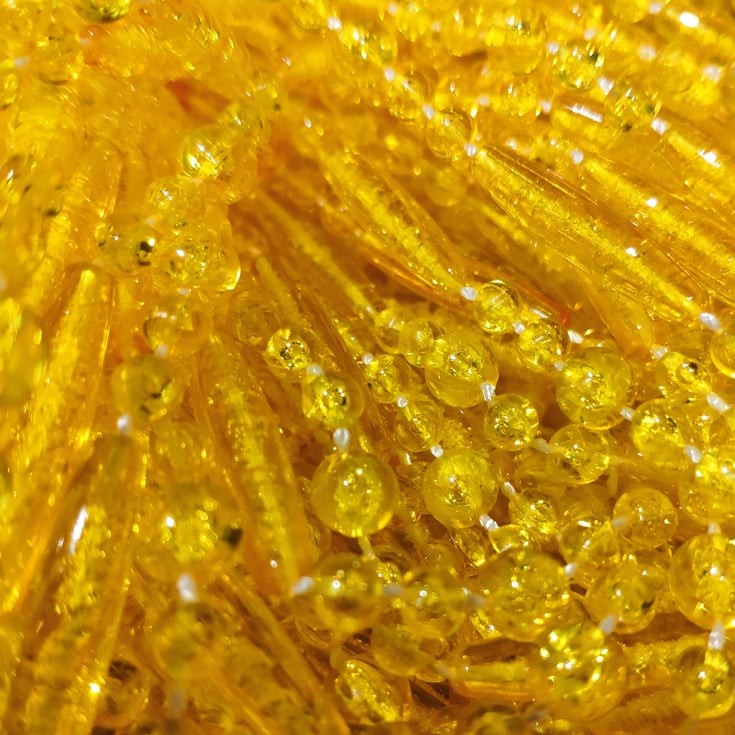 Rideau Mireille jaune