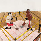 Ring de boxe mécanique