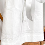 Robe de baptême avec béguin et chaussons