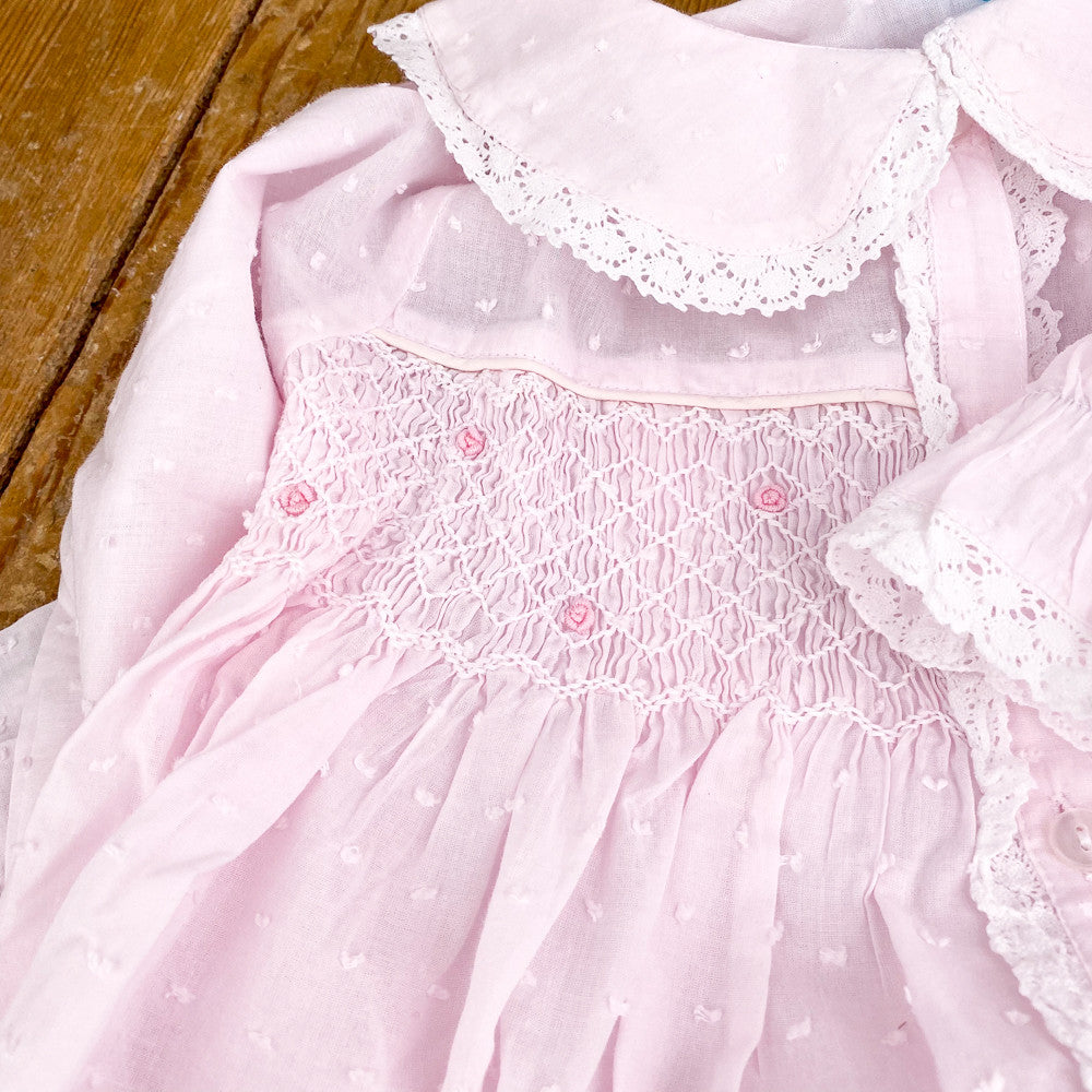 Robe de chambre rose enfant