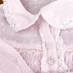 Robe de chambre rose enfant