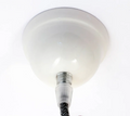 Rosace cloche en porcelaine