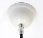 Rosace cloche en porcelaine