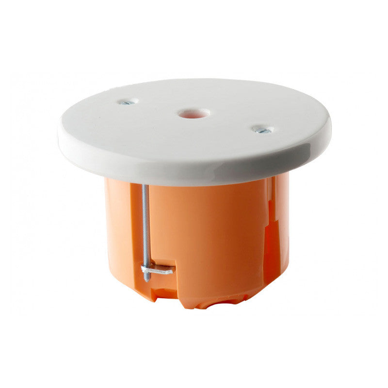 Rosace en porcelaine à encastrer Ø10 cm