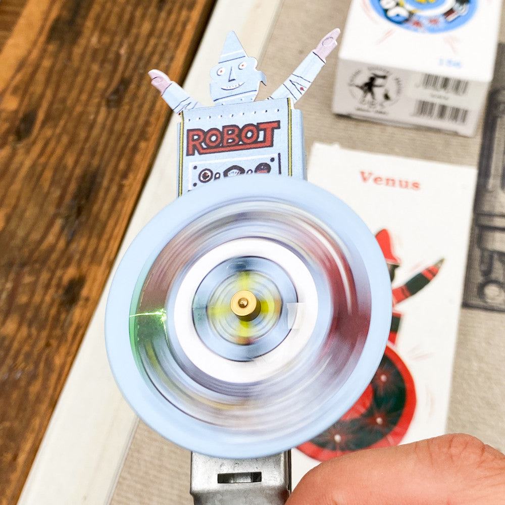 Roue étincelante robot