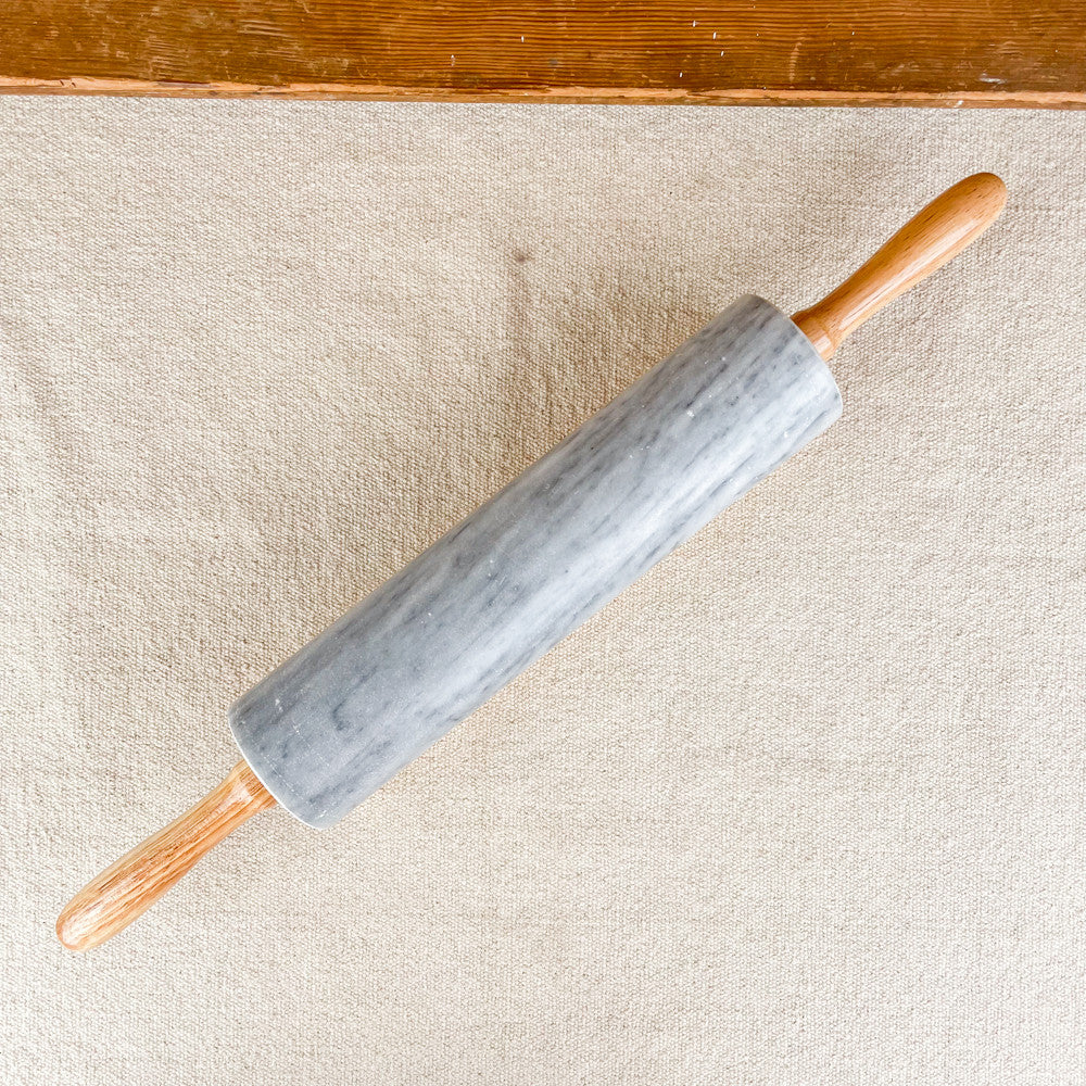 rouleau à pâtisserie en marbre chevalier