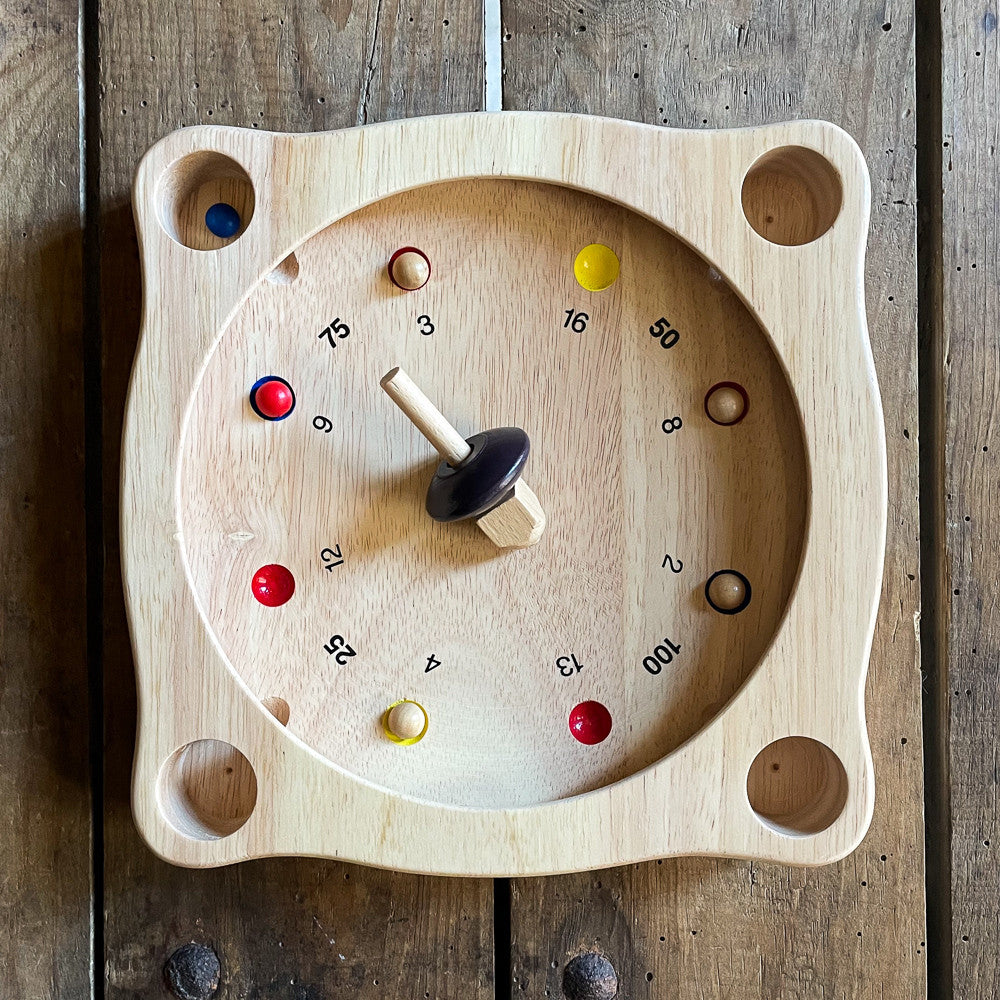 Roulette tyrolienne en bois