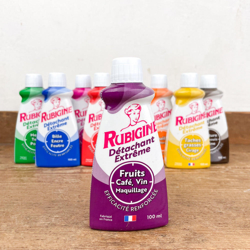 Rubigine détachant fruits cadé vin maquillage