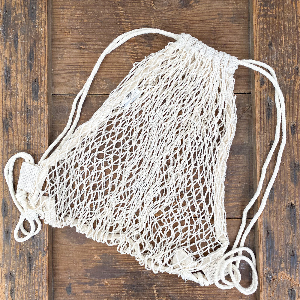 Sac à dos filet écru