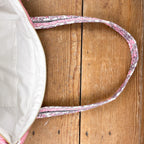 Sac à main matelassé Adiana rose Souleiado