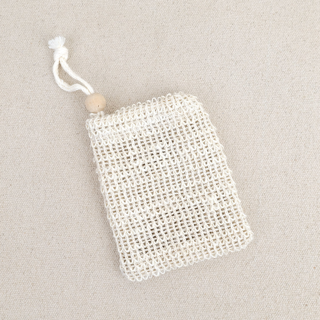 Sac à savon en sisal