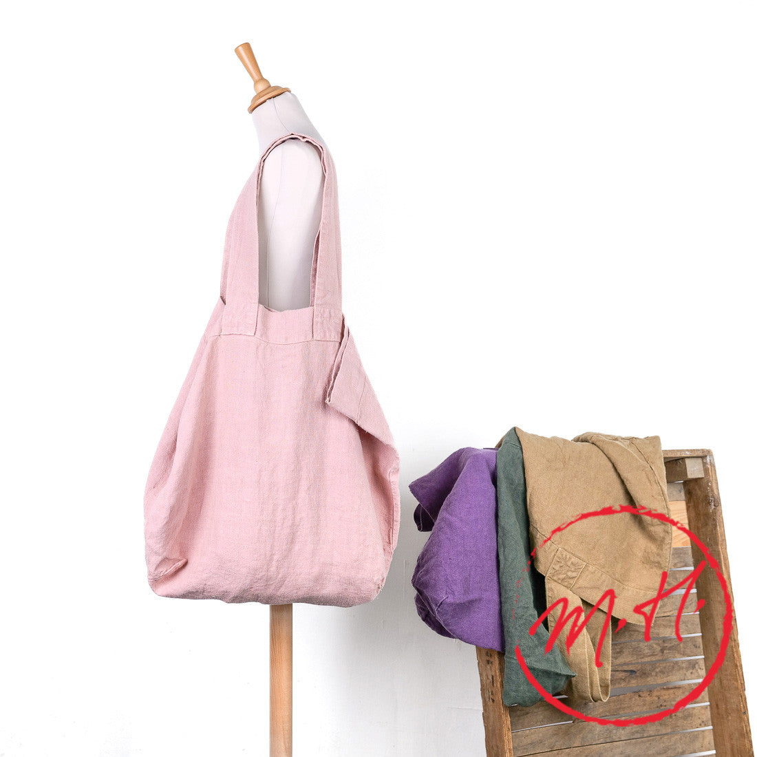 Sac cabas 100% lin