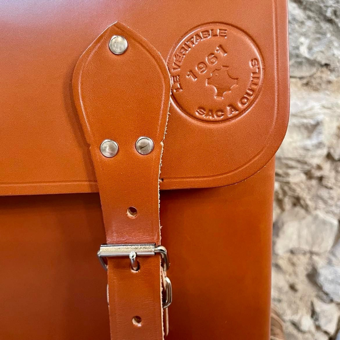 Sac en cuir 40x28x14