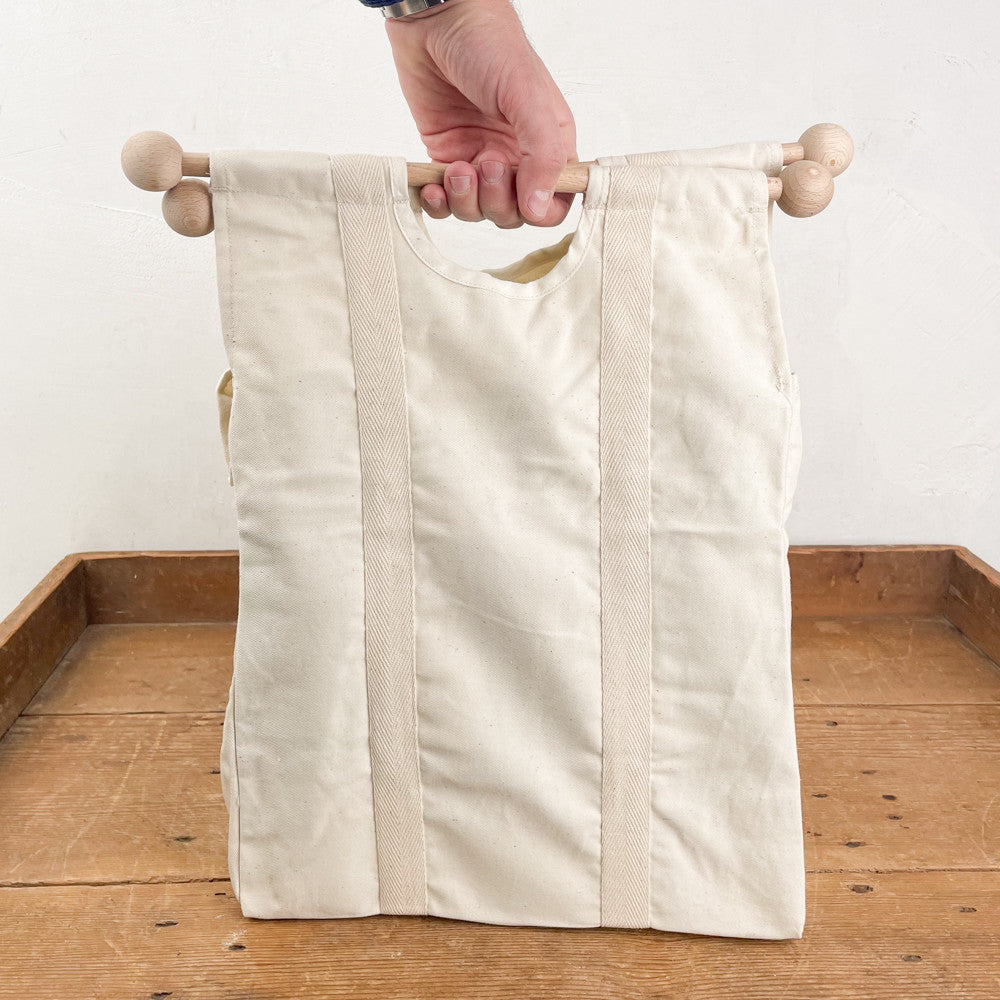 Sac porte-bouteilles toile coton